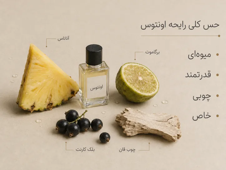 بررسی نت های غالب عطر خنک مردانه کرید اونتوس