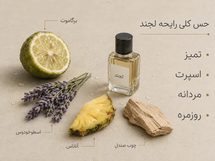 بررسی نت های غالب عطر خنک مردانه لجند مونت بلانک