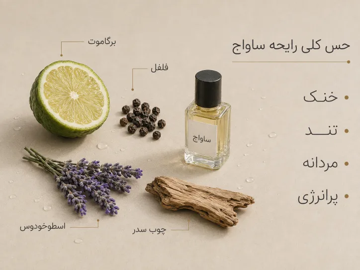 بررسی نت های غالب عطر خنک مردانه ساواج دیور
